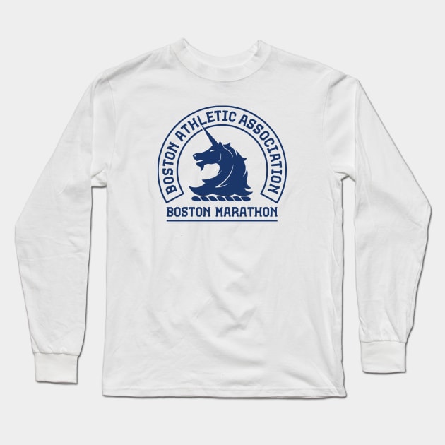 Boston Marathon Long Sleeve T-Shirt by Almer